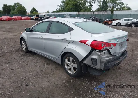 2013 Hyundai Elantra Gls из США, поврежденный, VIN 5NPDH4AE3DH381847